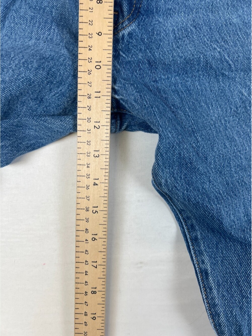 Levi's Men Blue 34x30 501 '90s Original Straight Leg Denim Jeans Premium - Picture 9 of 11
